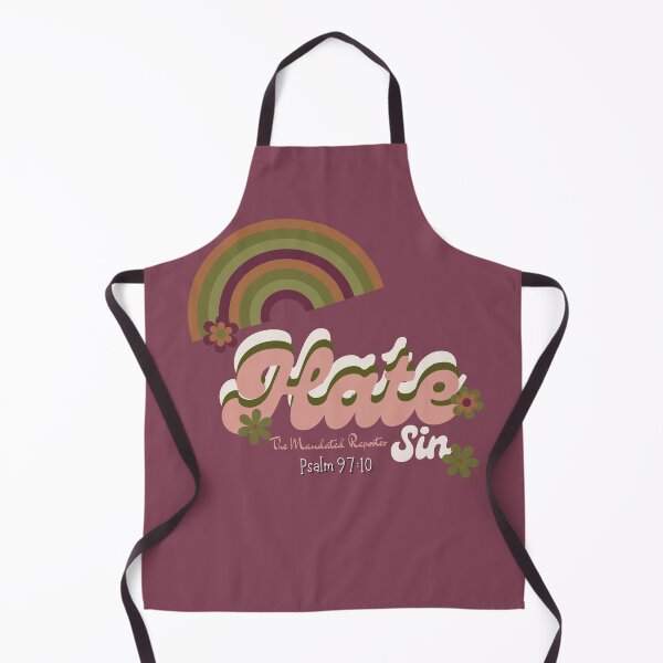Item preview, Hate Sin Psalm 97:10 - Eggplant designed and sold by TheReporter1.