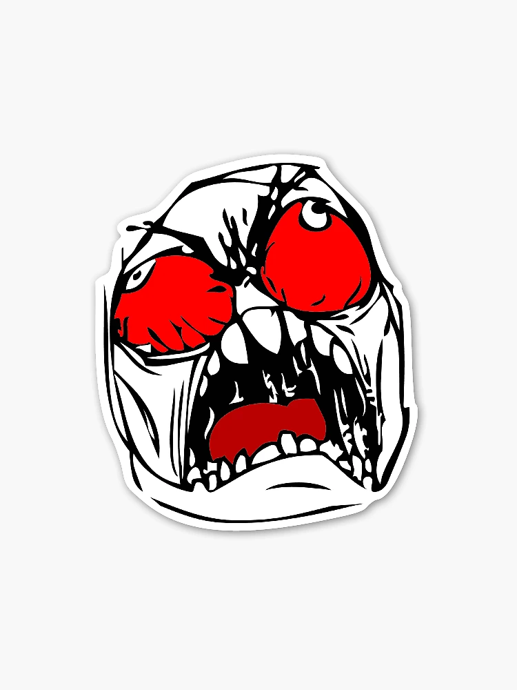 Memes Rage Character