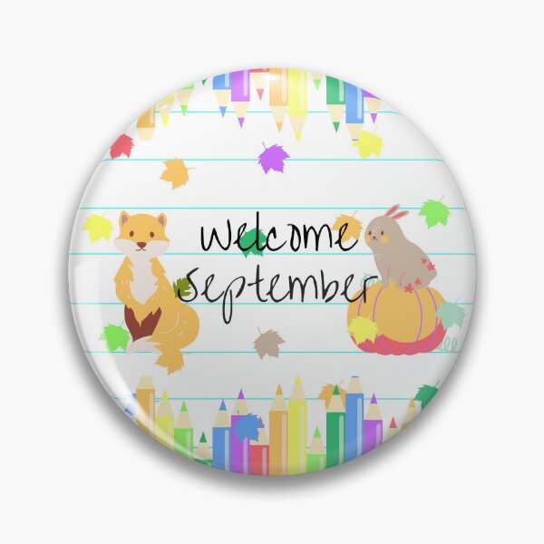 Item preview, Welcome September (Color Pencils) designed and sold by SimplyMe-Plus.