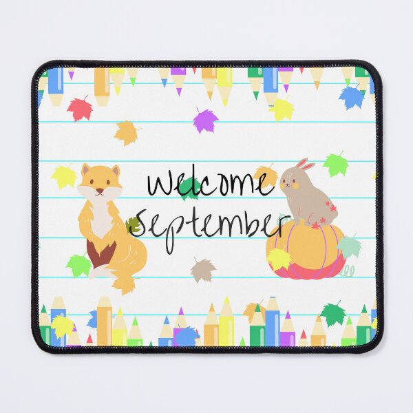 Item preview, Welcome September (Color Pencils) designed and sold by SimplyMe-Plus.