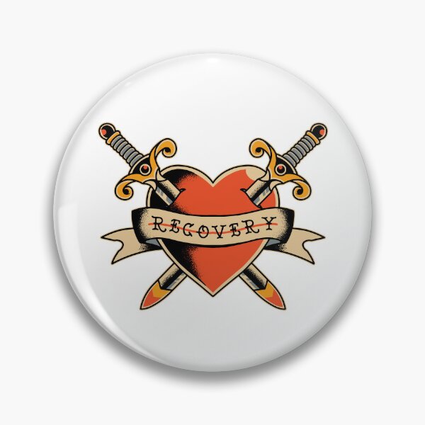 Item preview, Recovery Heart AA NA  designed and sold by AmendApparel.