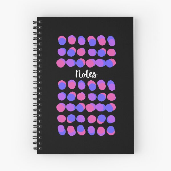 Item preview, Notebook - Bi Flag Colors designed and sold by skpersephone.