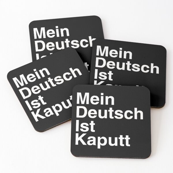Artikelvorschau, Mein Deutsch ist Kaputt entworfen und verkauft von Captain Met.