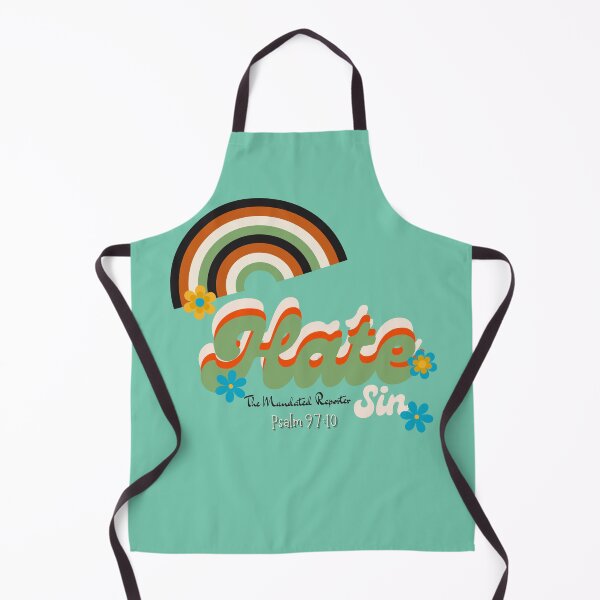 Item preview, Hate Sin Psalm 97:10 - Warm Aqua designed and sold by TheReporter1.