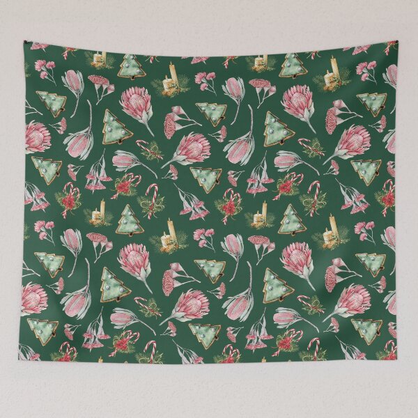 Item preview, Australian Christmas - A Floral Pattern designed and sold by Annalee Beer.