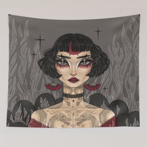 Item preview, The Dragoness (but more dramatic) designed and sold by Tea Doorante.