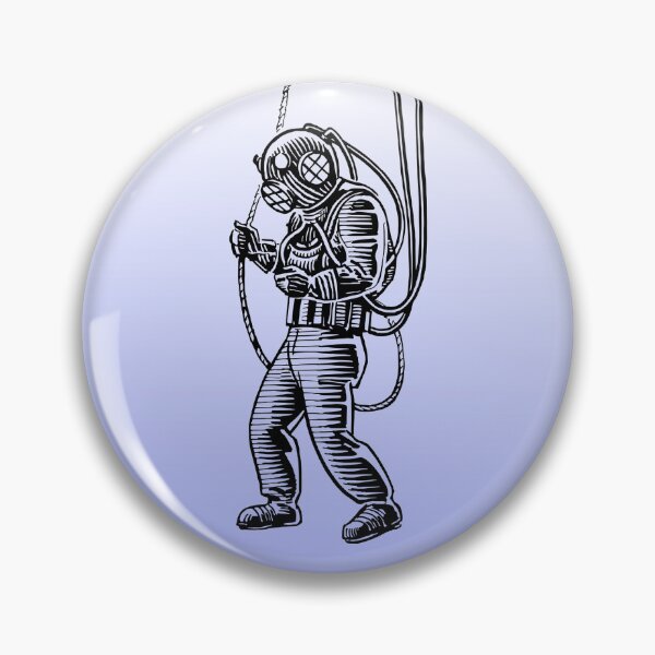 Item preview, Vintage Deep Sea Diver designed and sold by MUZA9.