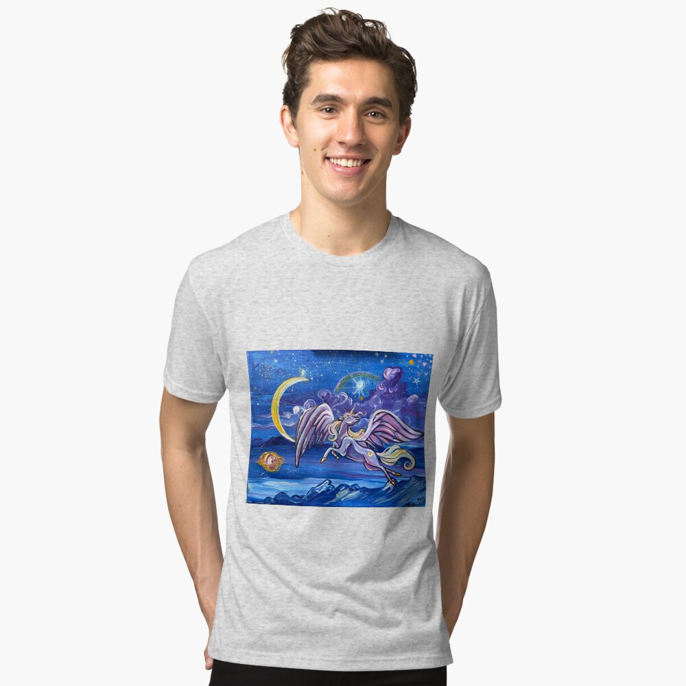 Item preview, Tri-blend T-Shirt designed and sold by bevmostic.
