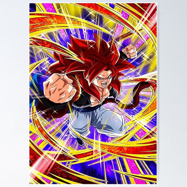 gogeta ssj4 Poster by Edgar Tordera