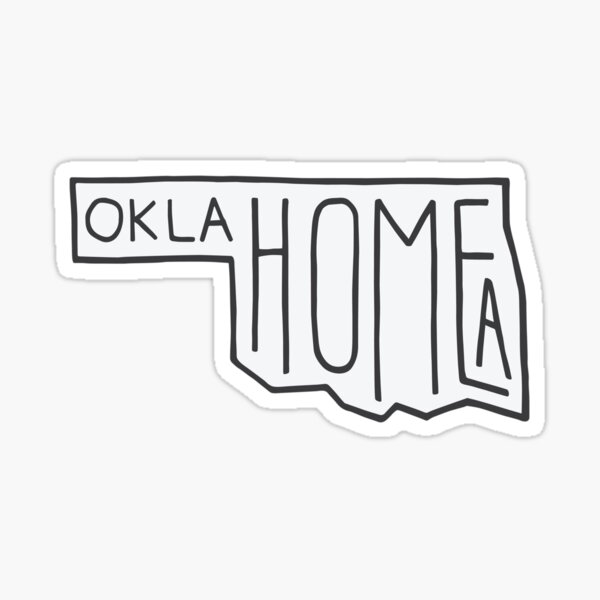 OKLAHOMEA (skinny) Sticker