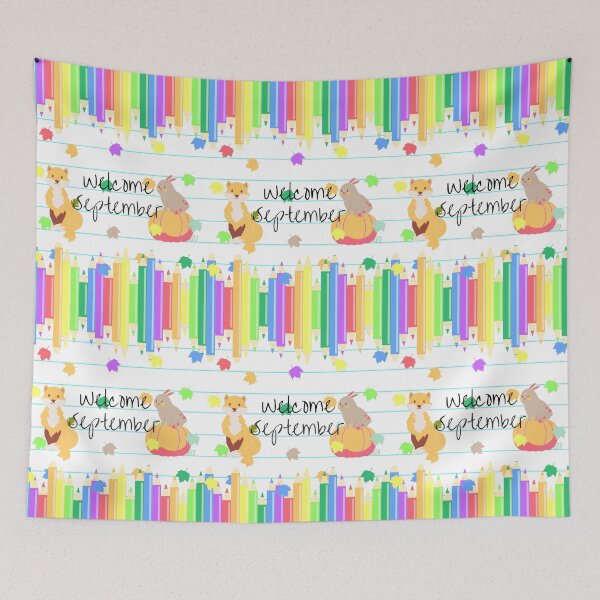 Item preview, Welcome September (Color Pencils) designed and sold by SimplyMe-Plus.