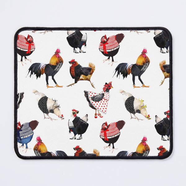 Item preview, Rockabilly chicken pattern designed and sold by saint-shores.