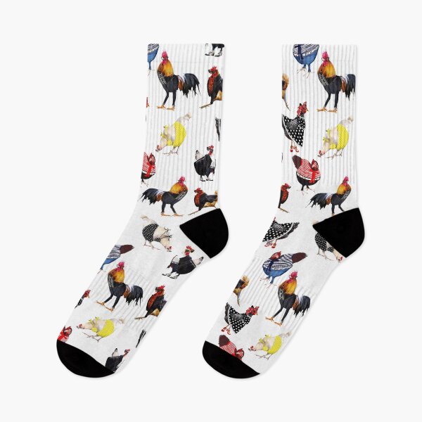 Item preview, Rockabilly chicken pattern  designed and sold by saint-shores.