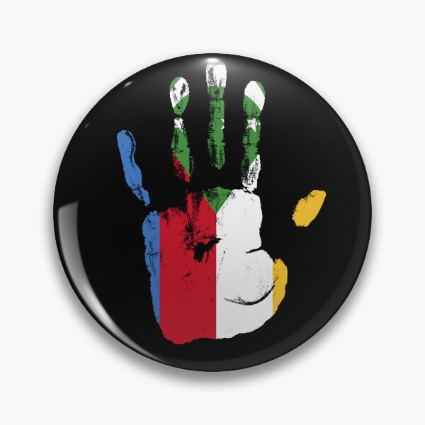 Item preview, Hand Comoros Flag Palm designed and sold by rafaeltto.