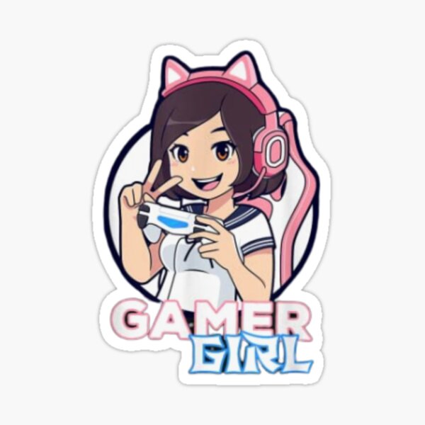 Girl Gamer Sticker