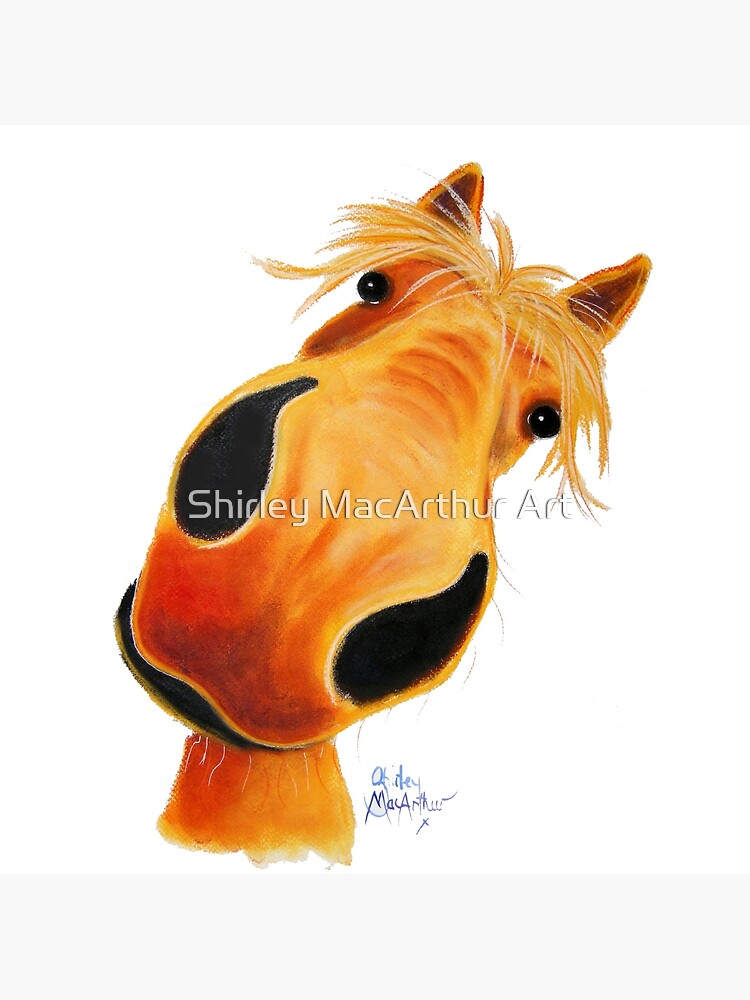 "Horse PRiNT 'Paddy Pineapple' by Shirley MacArthur" Art Print for Sale