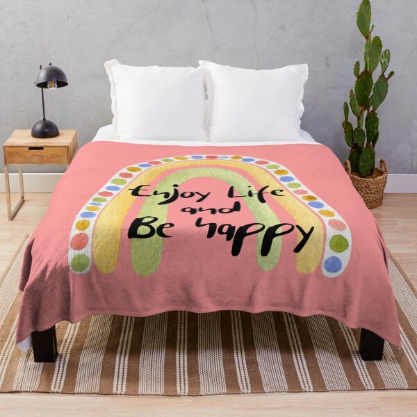 Item preview, Enjoy Life And Be Happy - Motivational quotes designed and sold by ArtCreativeSACB.