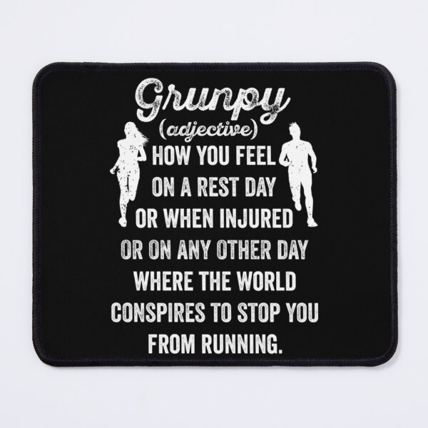 Item preview, Grunpy Run Funny Running 10k Runner Marathon Runner Classic T-Shirt designed and sold by pennysarabb.
