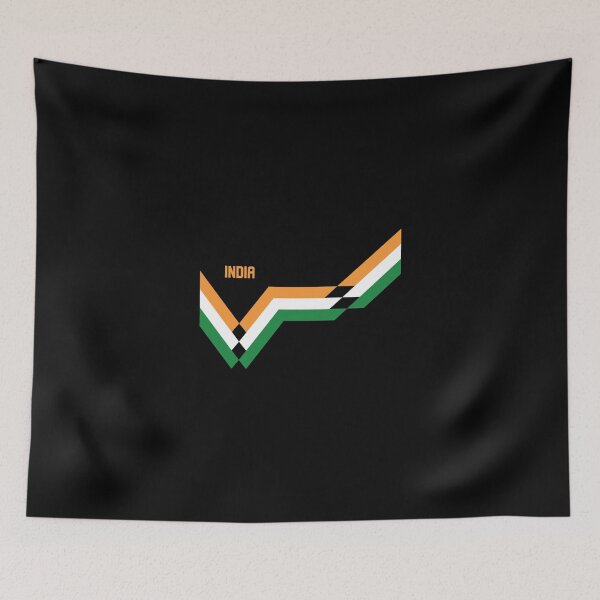 Item preview, India Flag Funny Indian Heritage Roots Vintage Indian Flag Essential T-Shirt designed and sold by flvbelgrace.