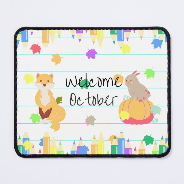 Item preview, Welcome October (Color Pencils) designed and sold by SimplyMe-Plus.