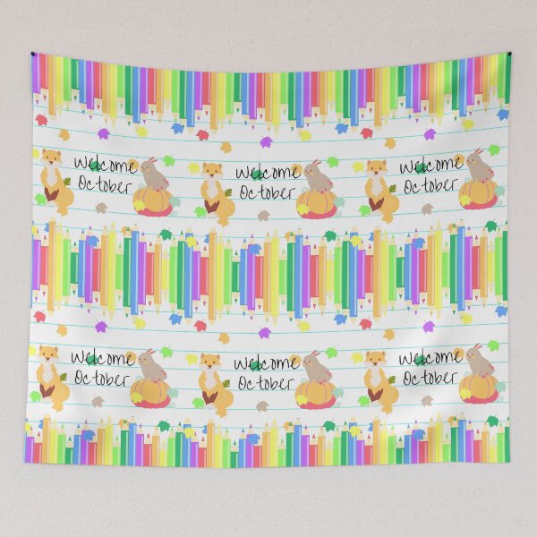 Item preview, Welcome October (Color Pencils) designed and sold by SimplyMe-Plus.