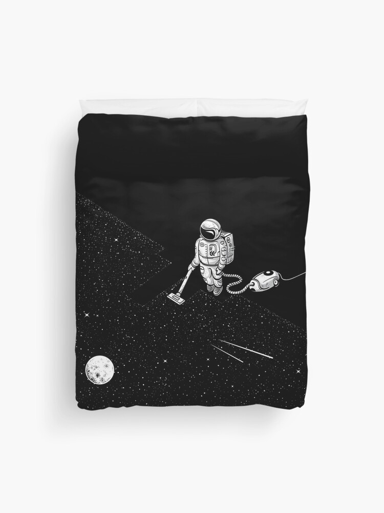 Thumbnail 1 of 2, Duvet Cover, Space Cleaner designed and sold by RobertRichter.