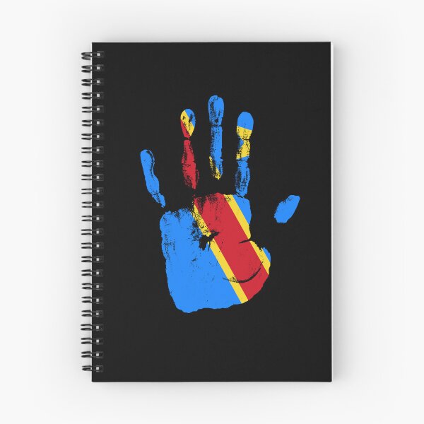 Item preview, Hand Democratic Republic of the Congo Flag Palm designed and sold by rafaeltto.