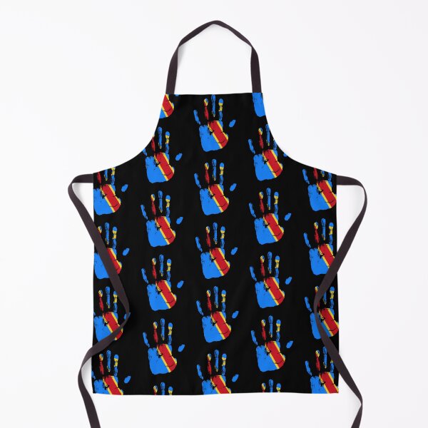 Item preview, Hand Democratic Republic of the Congo Flag Palm designed and sold by rafaeltto.
