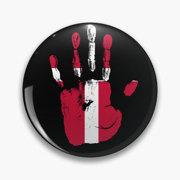 Artikelvorschau, Hand Denmark Flag Palm entworfen und verkauft von rafaeltto.