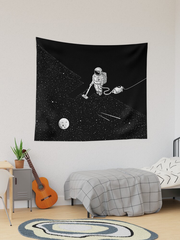 Thumbnail 1 of 3, Tapestry, Space Cleaner designed and sold by RobertRichter.