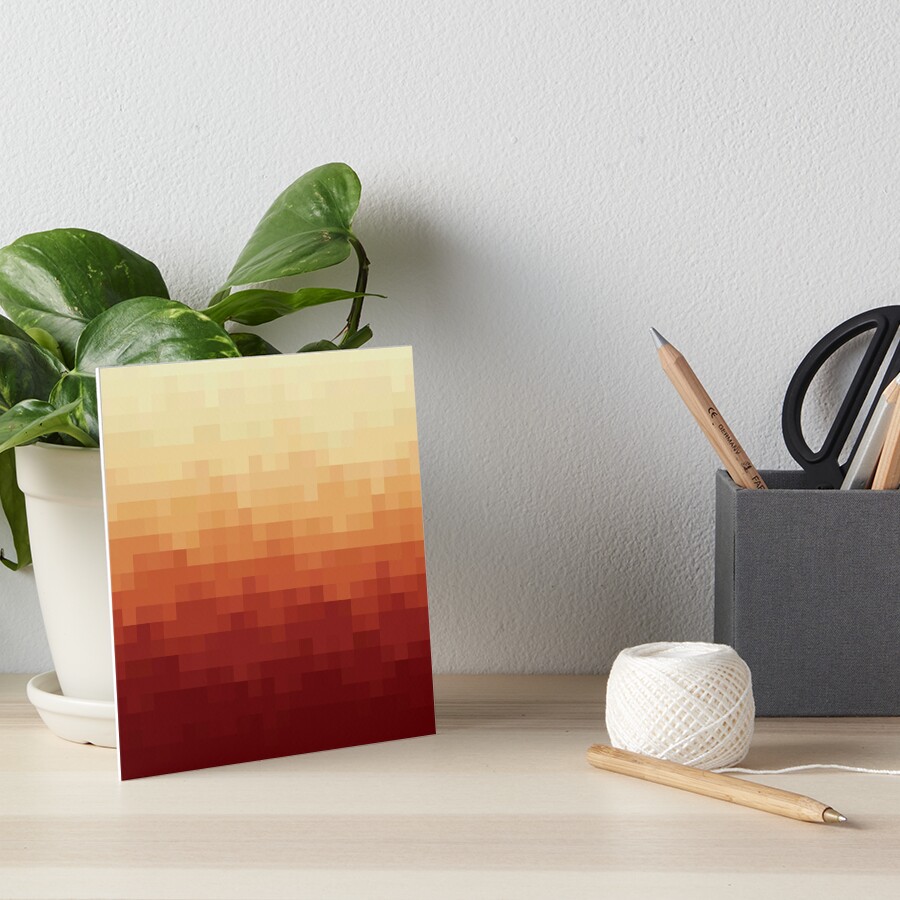 Item preview, Art Board Print designed and sold by colorandpattern.