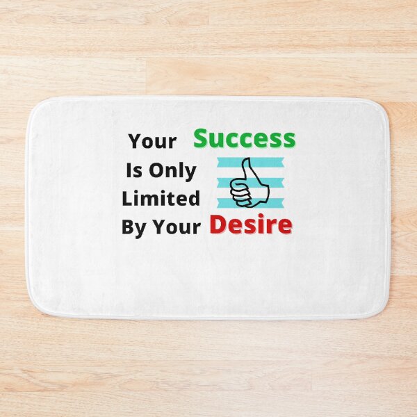 Item preview, Your Success Is Only Limited By Your Desire - Funny and Cute T-Shirts Quotes designed and sold by Designspot2020.