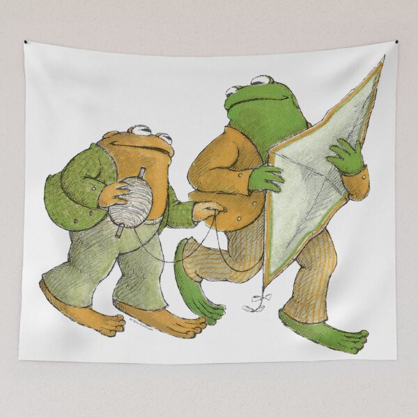 Item preview, Frog and Toad Fly a Kite designed and sold by ruthierue.