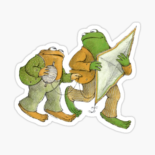 Item preview, Frog and Toad Fly a Kite designed and sold by ruthierue.