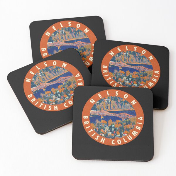 Item preview, Nelson British Columbia Vintage Travel Decal Sticker  designed and sold by AprilZRoobD.