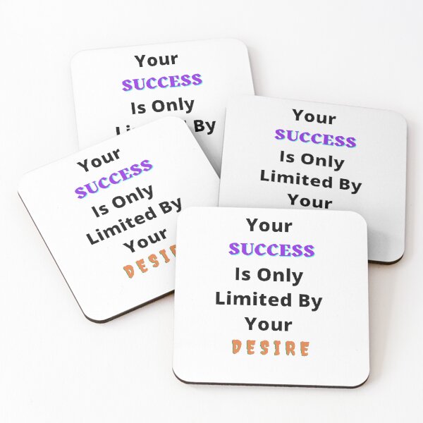 Item preview, Your Success Is Only Limited By Your Desire - Funny and Cute T-Shirts Quotes designed and sold by Designspot2020.