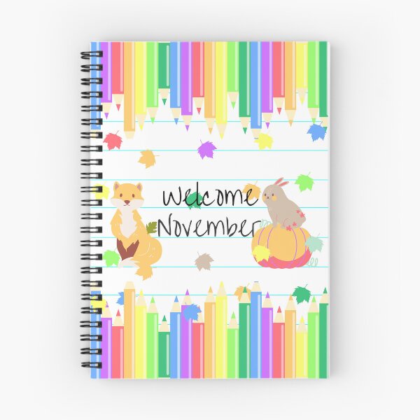 Item preview, Welcome November (Color Pencils) designed and sold by SimplyMe-Plus.