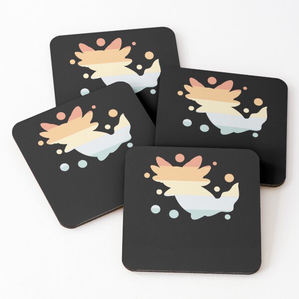 Item preview, Cute Retro Pastel Axolotl Amphibian designed and sold by eternallygifted.
