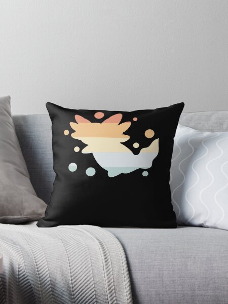 Vista previa del artículo con la obra «Lindo Anfibio Retro Pastel Axolotl», diseñado y vendido por eternallygifted.