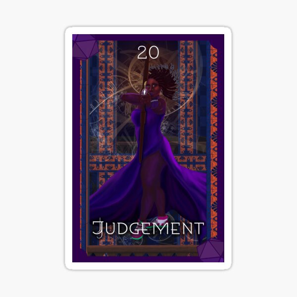 20 - Judgement Sticker