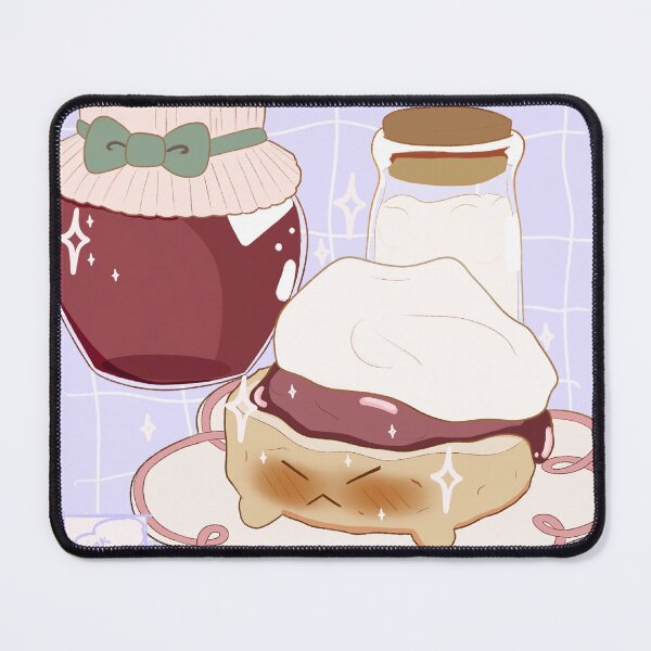 Item preview, Jam and Clotted Cream Scone designed and sold by Pink-Nightmare.