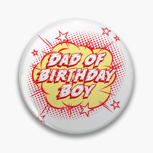 Item preview, Super Hero Dad Birthday Boy designed and sold by robenster.