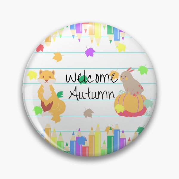 Item preview, Welcome Autumn (Color Pencils) designed and sold by SimplyMe-Plus.