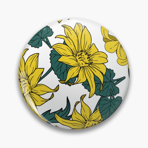 Artikelvorschau, Design mit Sonnenblumenmuster entworfen und verkauft von Dinablal.