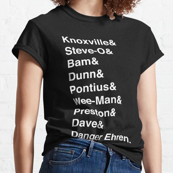 Jackass Names Classic T-Shirt
