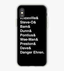 Jackass Names iPhone Case