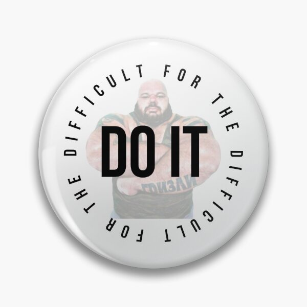 Item preview, Kyriakos Grizzly Kapakoulak | Do it For the Difficult designed and sold by STRAIGHT UP BULKED UP.