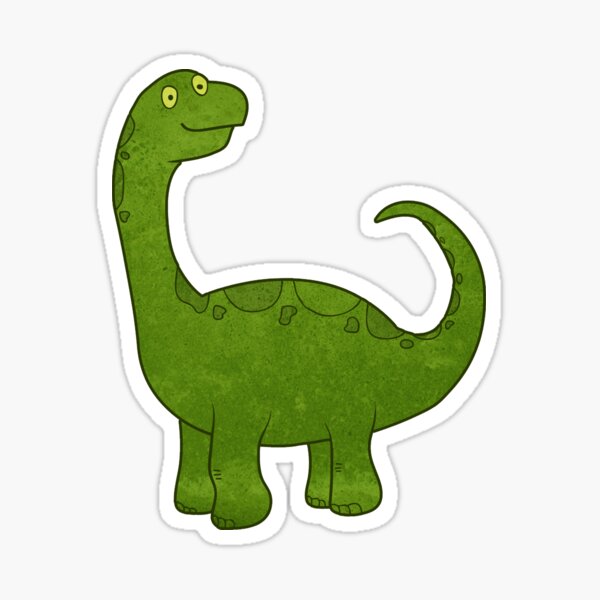 Item preview, Green Brontosaurus designed and sold by ferriliu.
