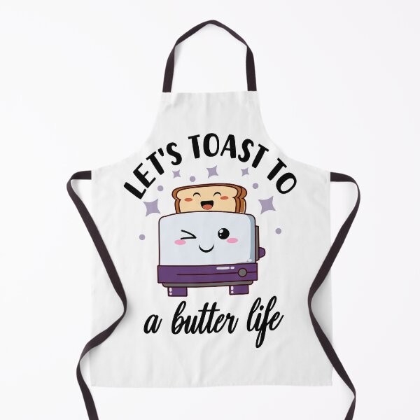 Item preview, Let's Toast to a Butter Life Cute and Funny Inspirational Toaster designed and sold by PearlMoonGrapes.