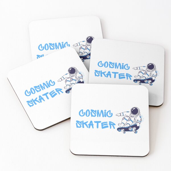 Item preview, Cosmic skater astronaut  designed and sold by Armkdesigns.